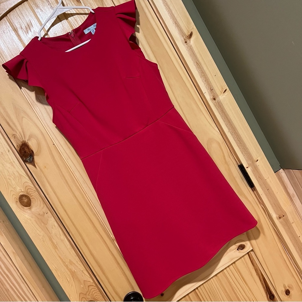 She + Sky I'll Always Love You Dress Fuchsia